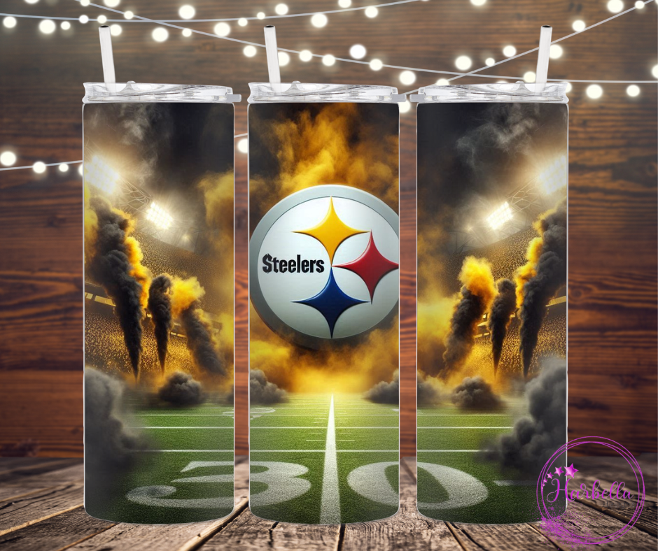 NFL Themed Tumblers ~ Steelers