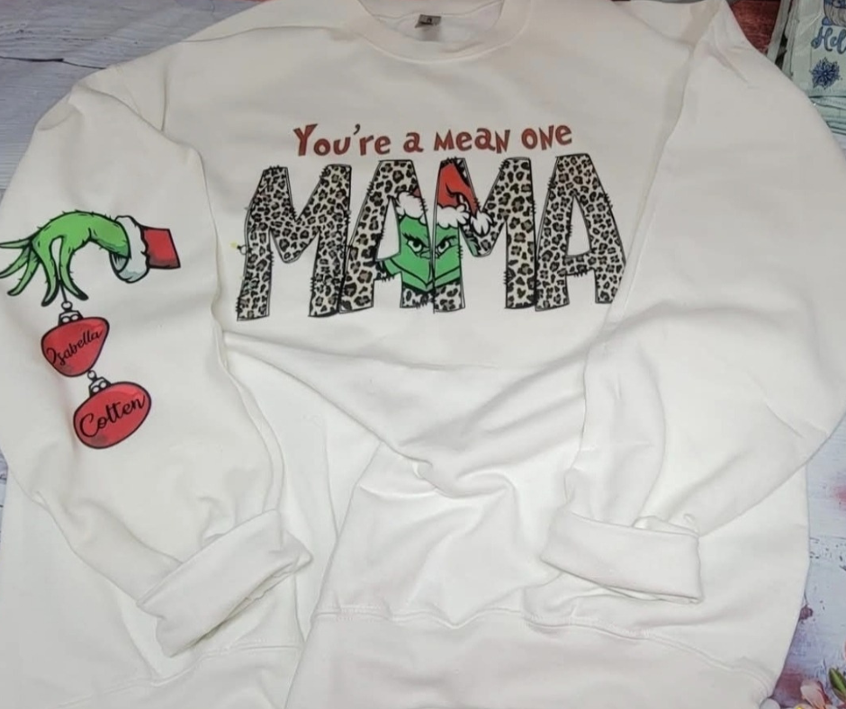 Grinch Mama Crewneck
