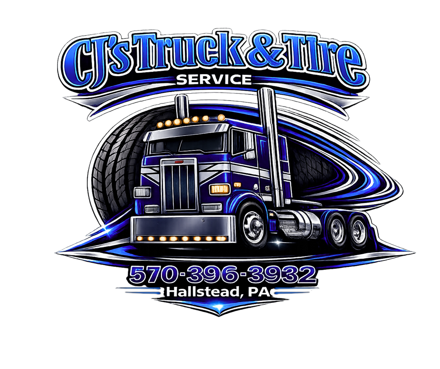 CJ' Truck and Tire Shirts