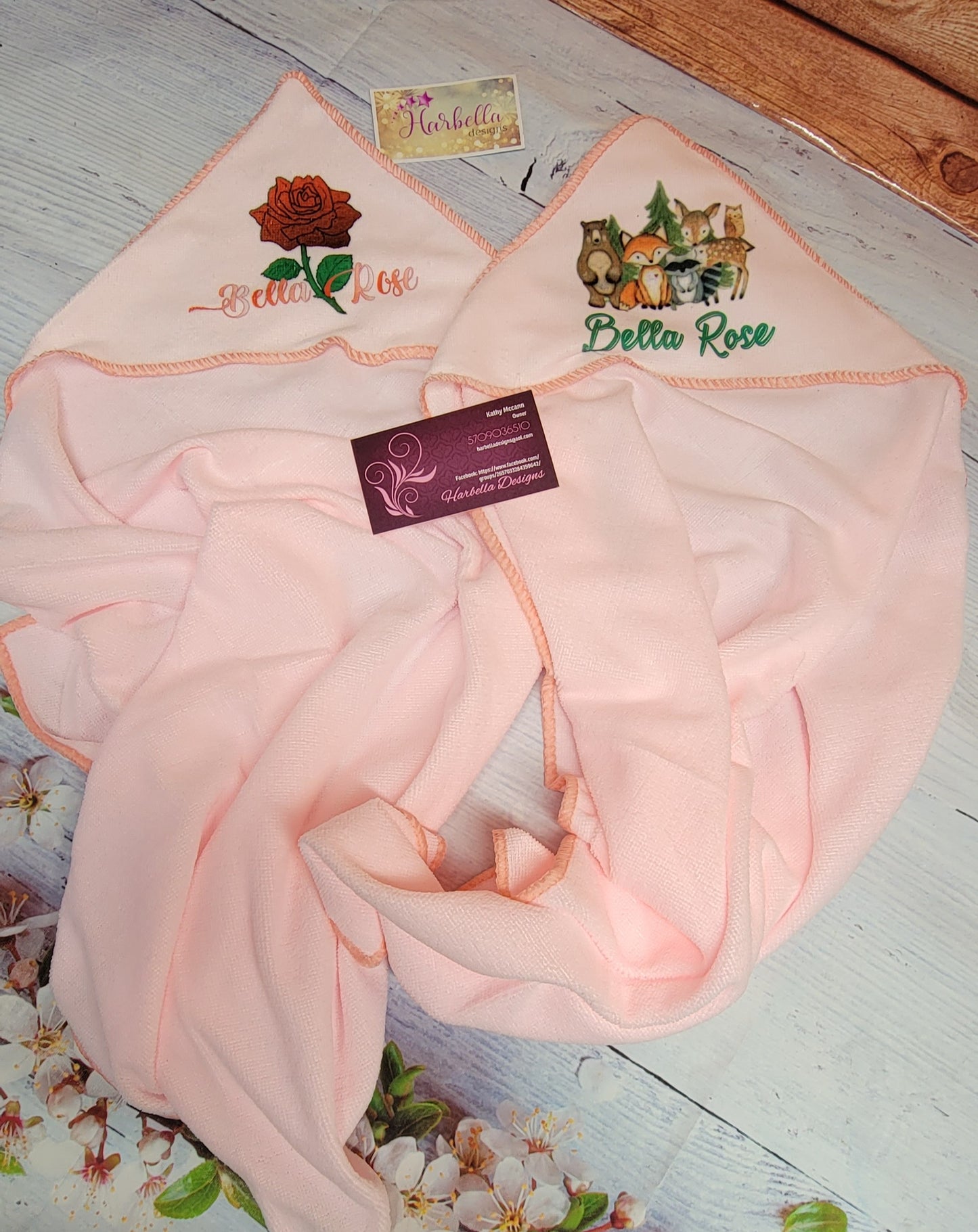 Newborn hooded Towels