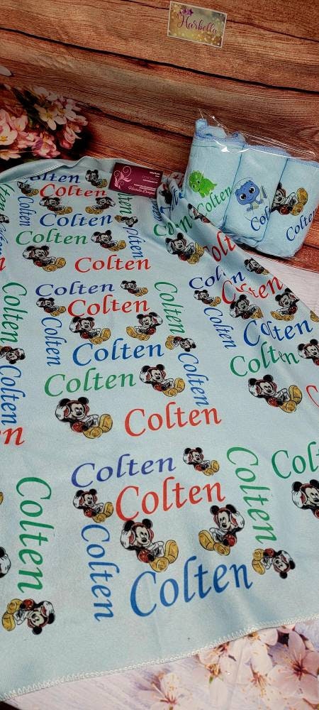 Newborn baby blanket or towel