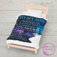 Plush Blanket - Empowering Messages for Son