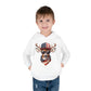 Toddler Pullover Fleece Hoodie, Cute Kids Hoodie, USA Deer Hoodie, Cozy Fall Outfit, American Flag Hooded Sweatshirt