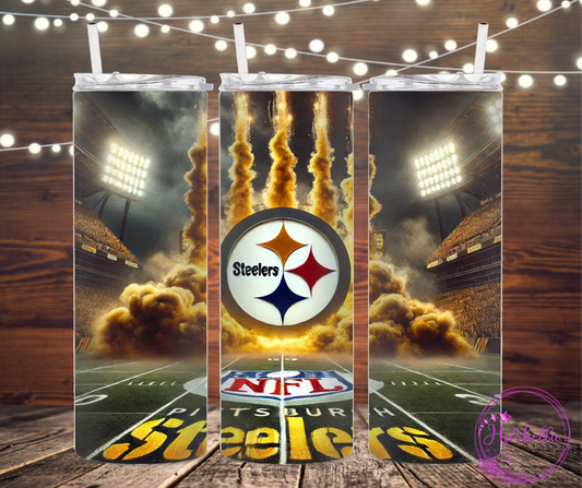 NFL Themed Tumblers ~ Steelers