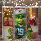 Baby Grinch NFL themed Tumblers