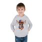 Toddler Pullover Fleece Hoodie, Cute Kids Hoodie, USA Deer Hoodie, Cozy Fall Outfit, American Flag Hooded Sweatshirt
