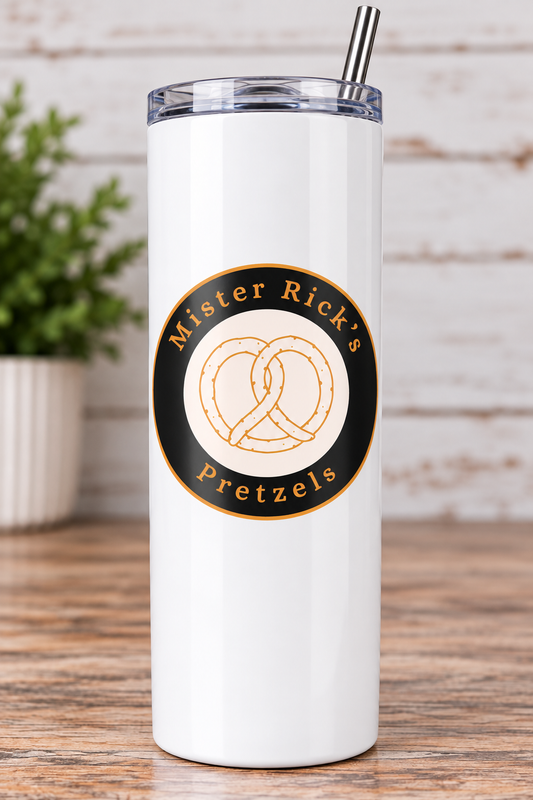Mister Rick’s Pretzels 20 oz Hogg Skinny Tumbler