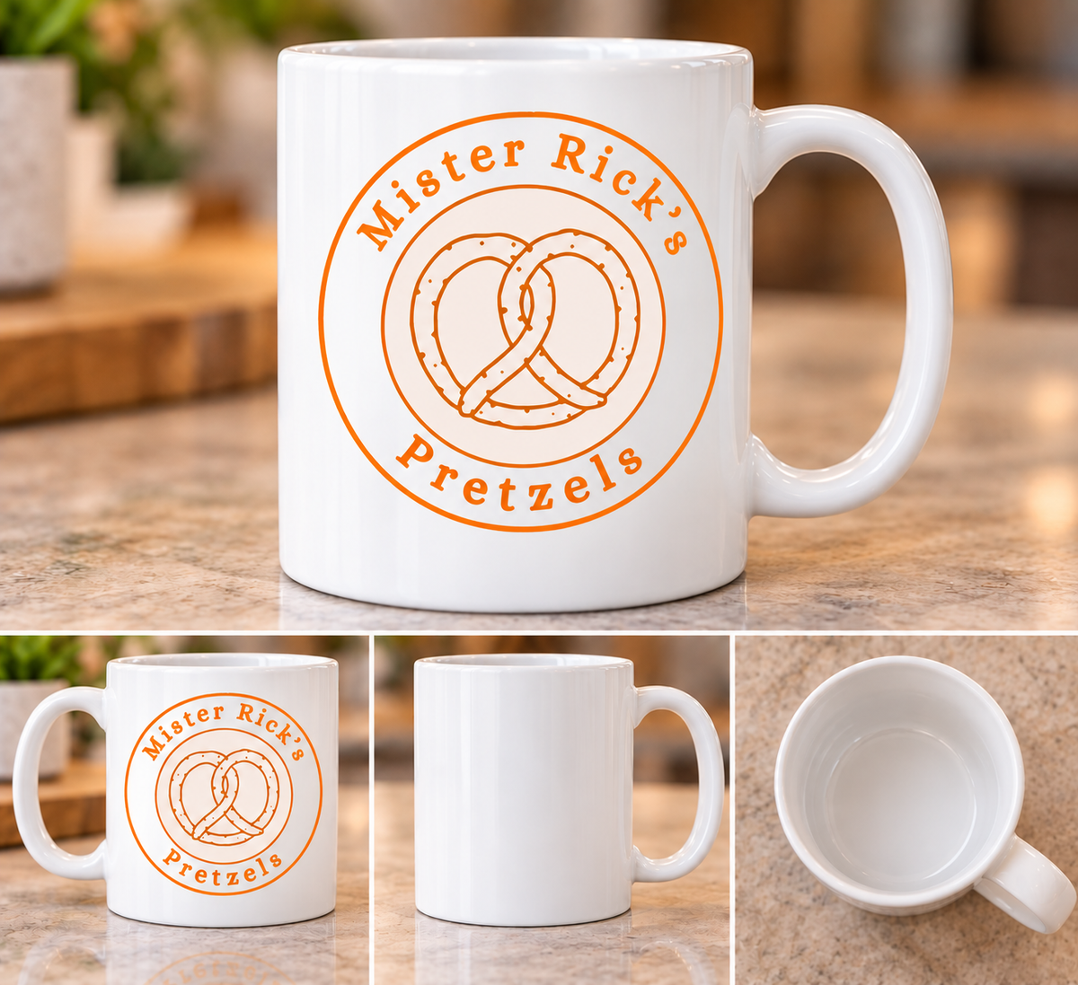 Mister Rick’s Pretzels Coffee Mug