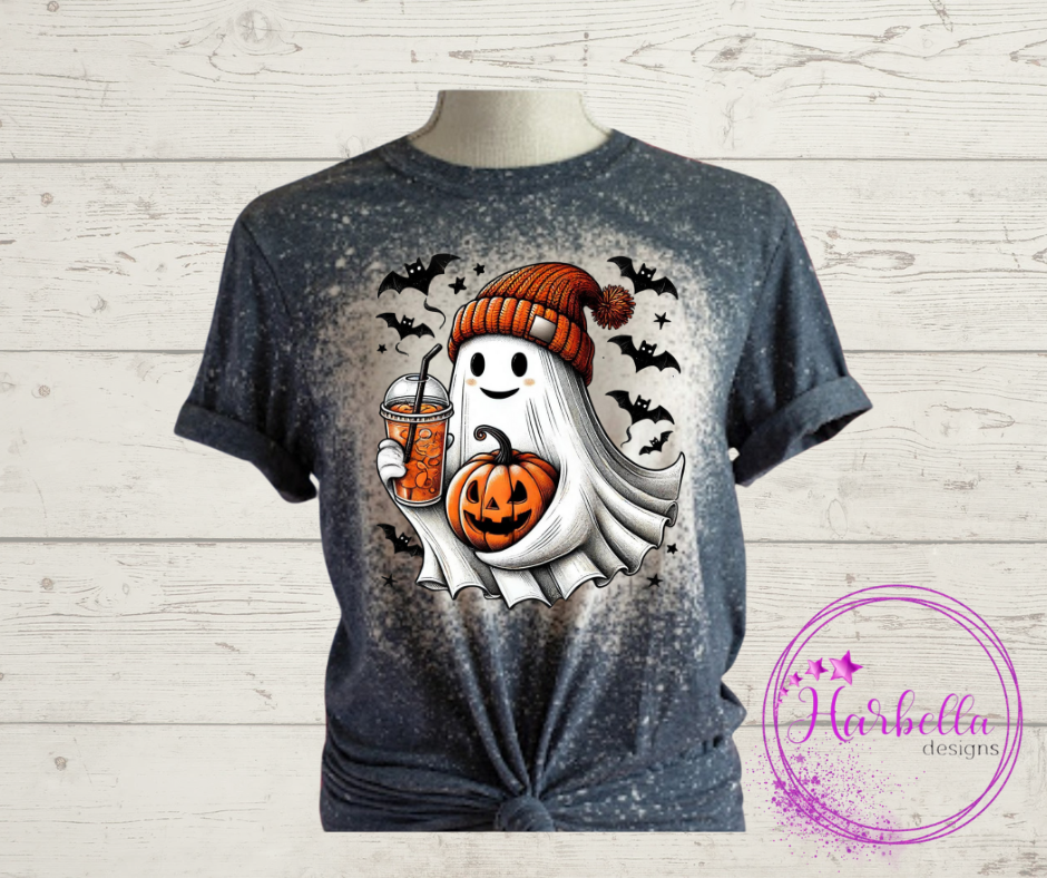 Halloween Bleached Tee's