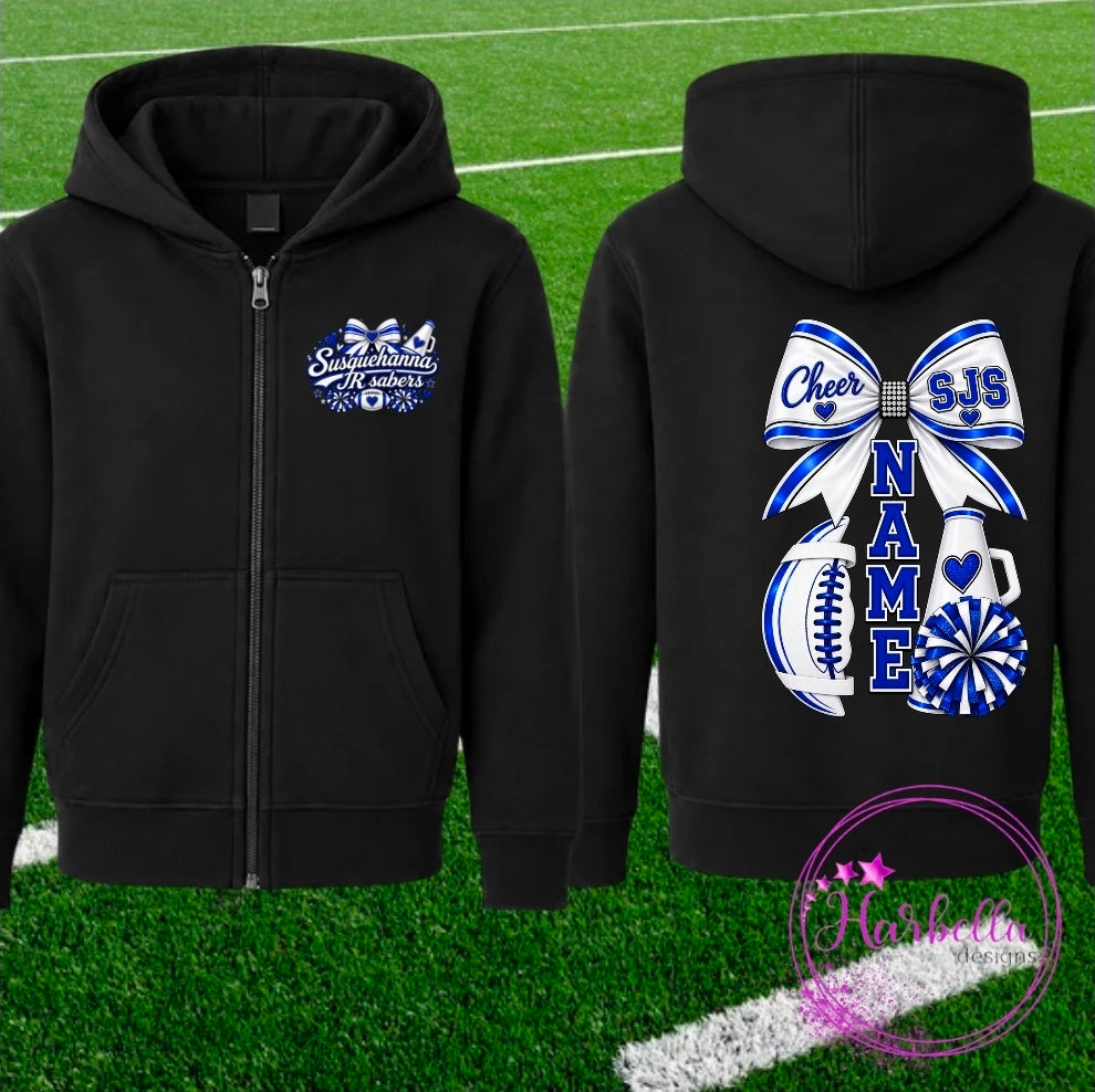 📣 Cheer Squad Personalized Zip-Up Jackets 💙.