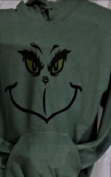 Grinch seasonal hoodies