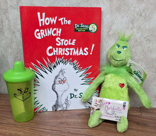 Grinch bedtime set