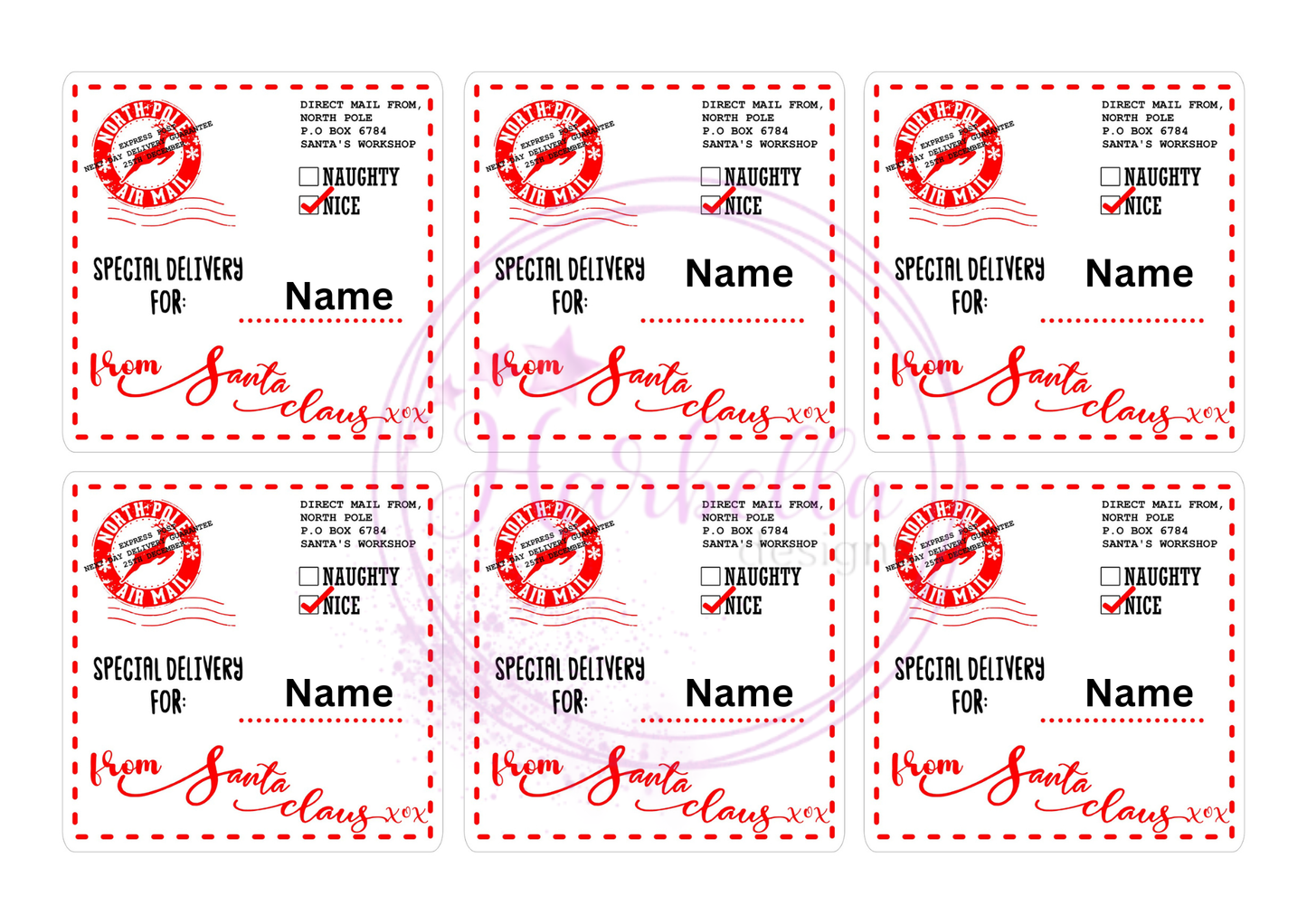 Personalized Gift labels