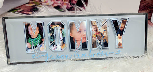Custom glass tiles